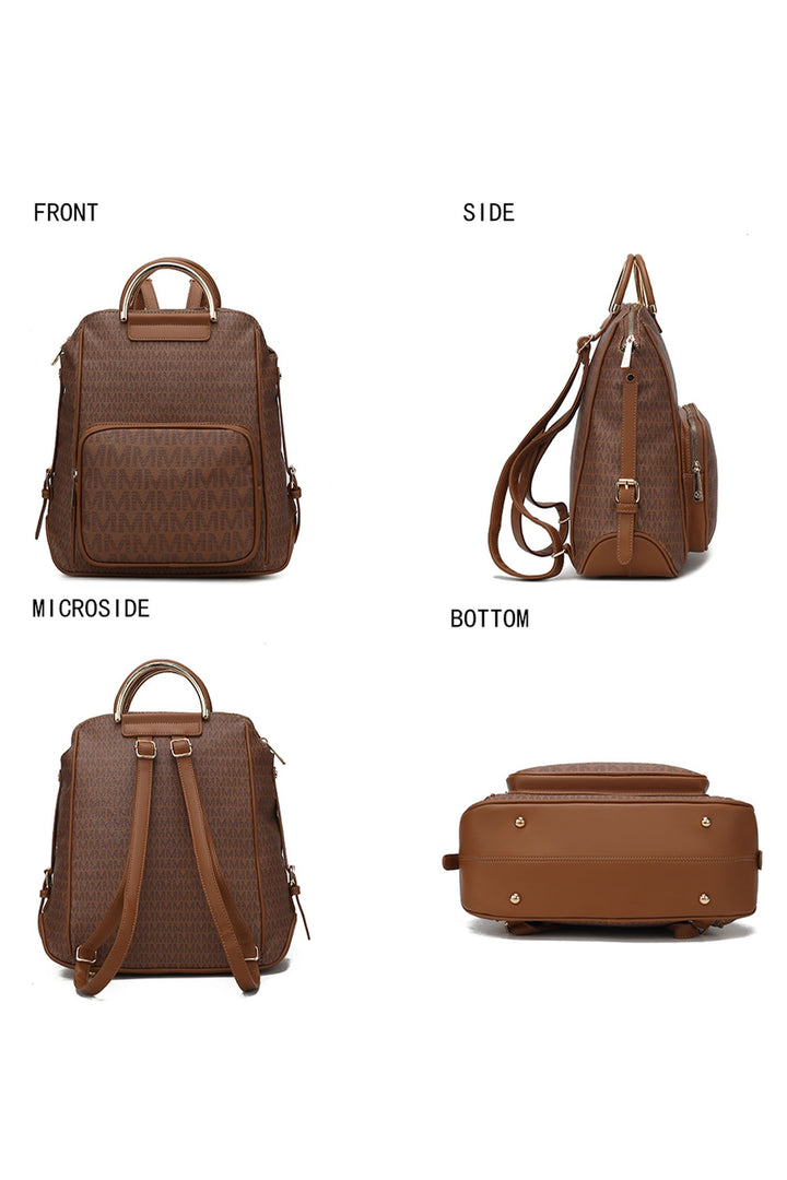Mkf Collection June Printed Womens Backpack