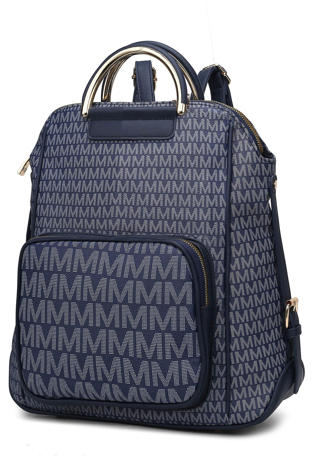 Lavander Mkf Collection June Printed Womens Backpack