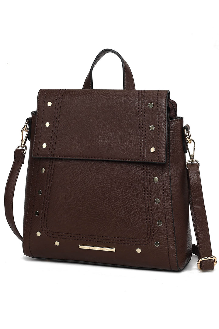 Taupe Mkf Collection Elke Convertible Backpack Bag