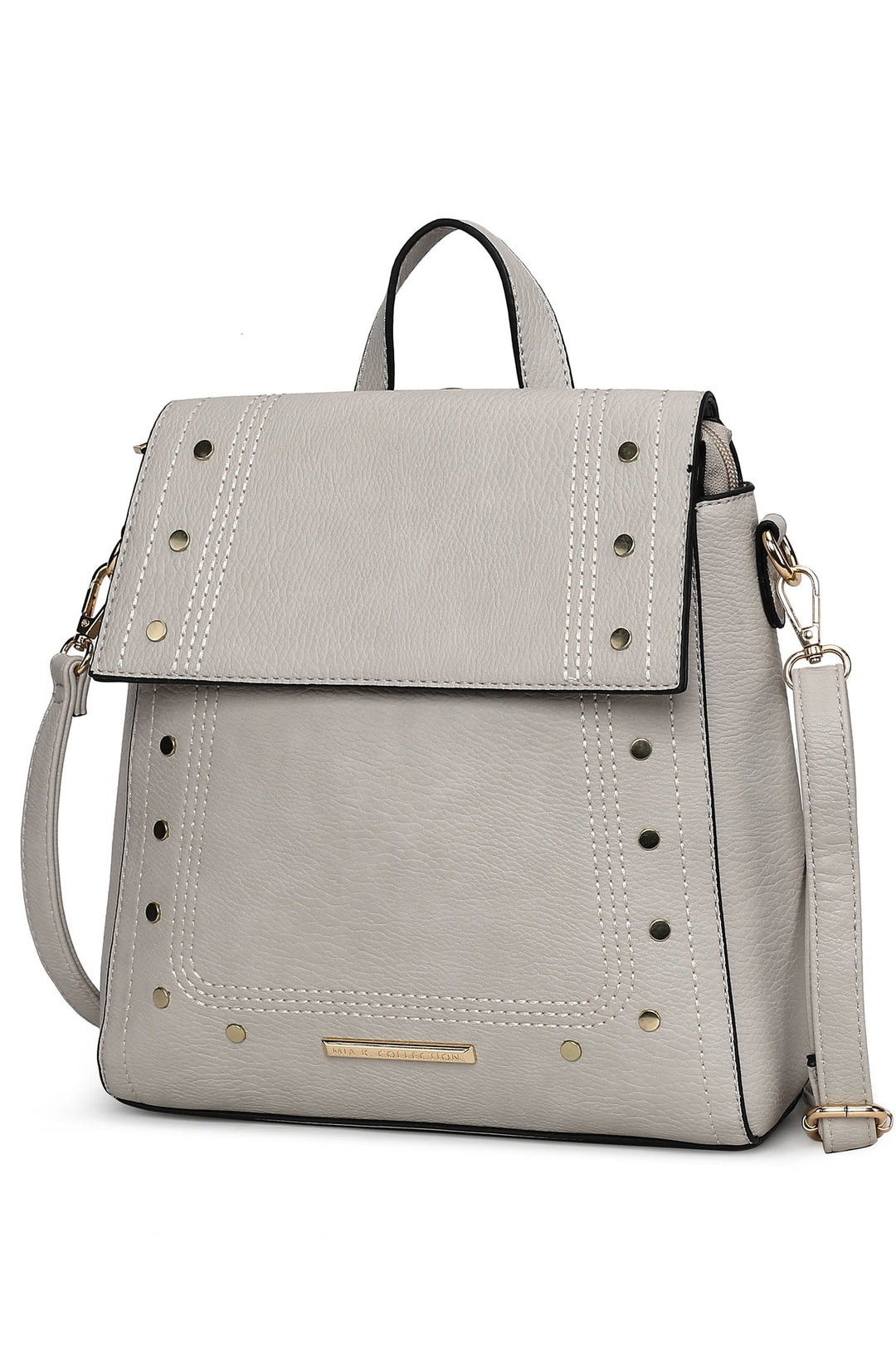 Pewter Mkf Collection Elke Convertible Backpack Bag