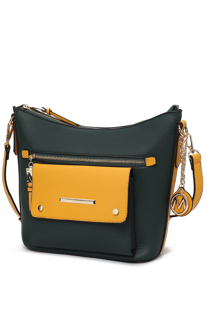 Denim - Light Blue Mkf Collection Serenity Color Block Crossbody Bag