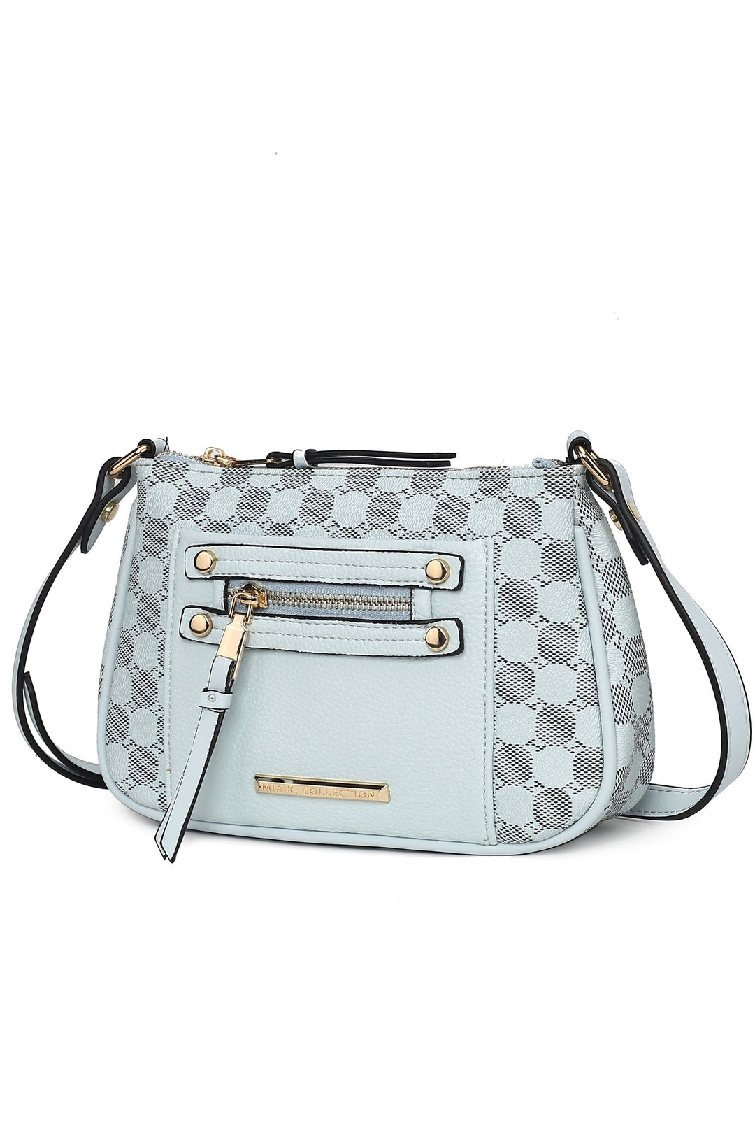 Pink Mkf Collection Essie Circular Print Crossbody Bag