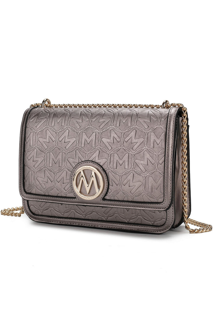 Pink Mkf Collection Amiyah Crossbody Shoulder Bag