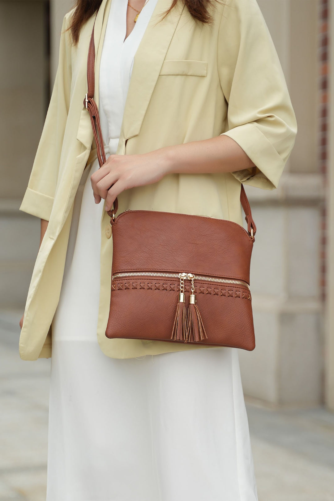 Black Mkf Collection Corina Crossbody By Mia K