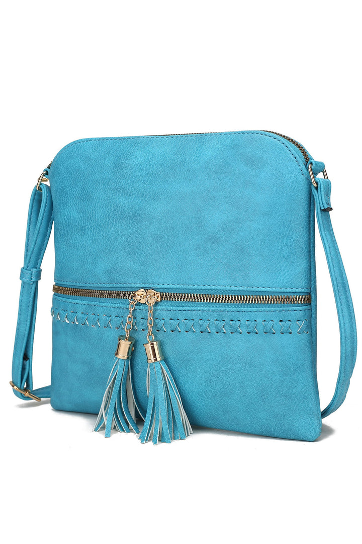 Turquoise Mkf Collection Corina Crossbody By Mia K