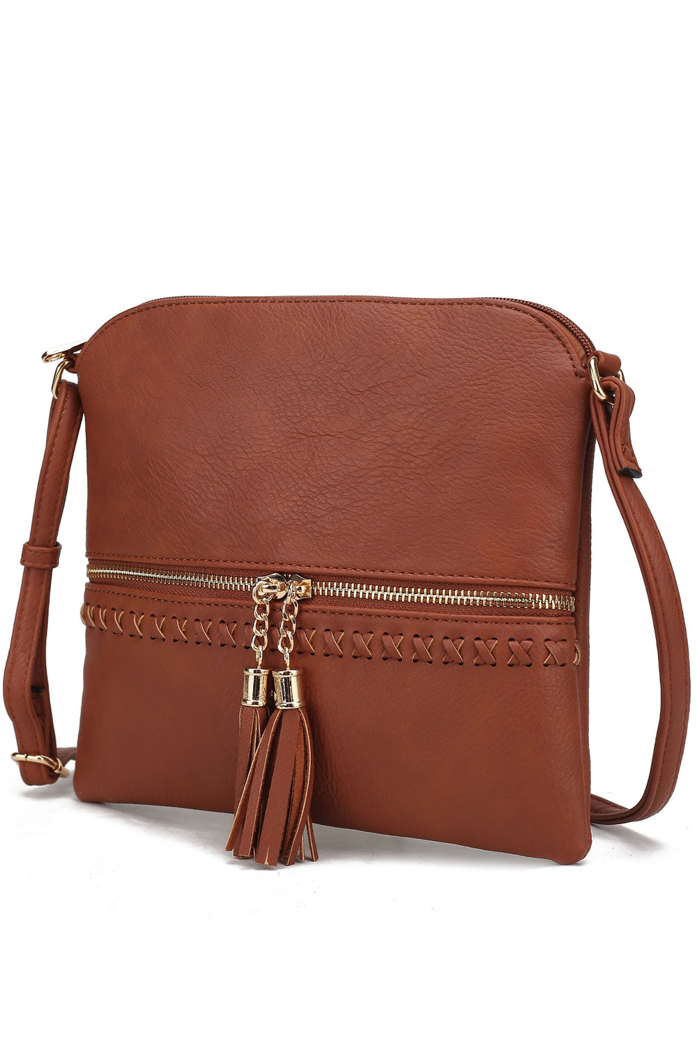 Brown Mkf Collection Corina Crossbody By Mia K