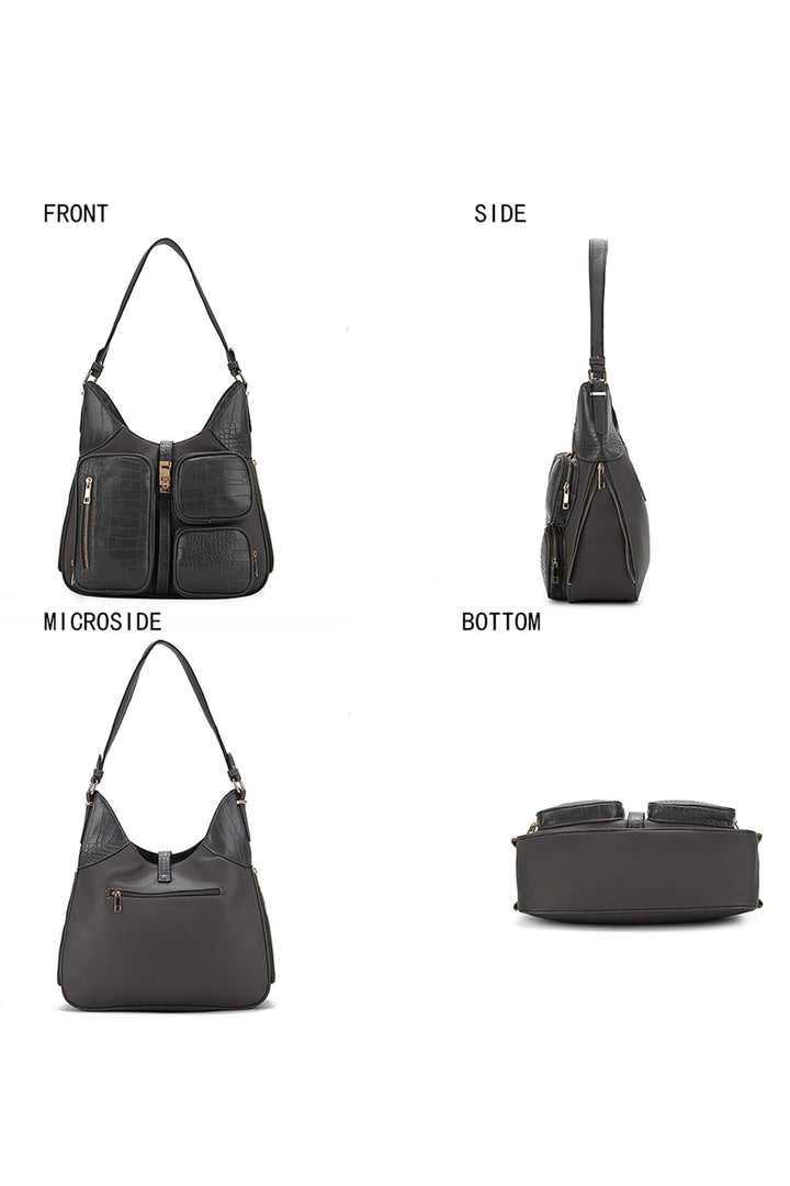 Mkf Collection Daphne Womens Hobo Shoulder Bag