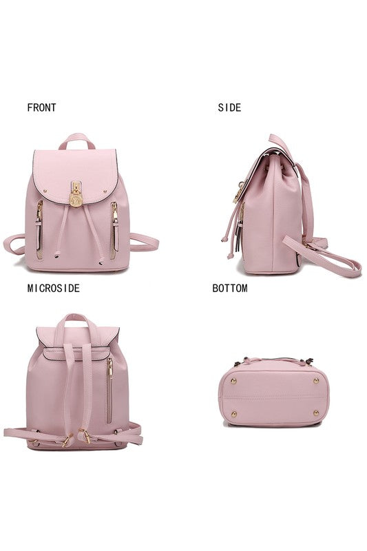Mkf Collection Xandria Vegan Leather Backpack