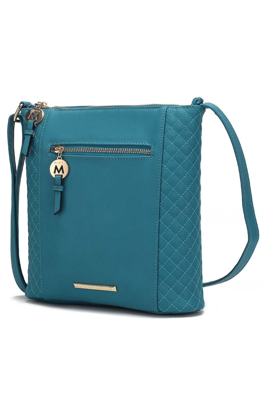 Pewter Mkf Collection Miranda Vegan Leather Crossbody