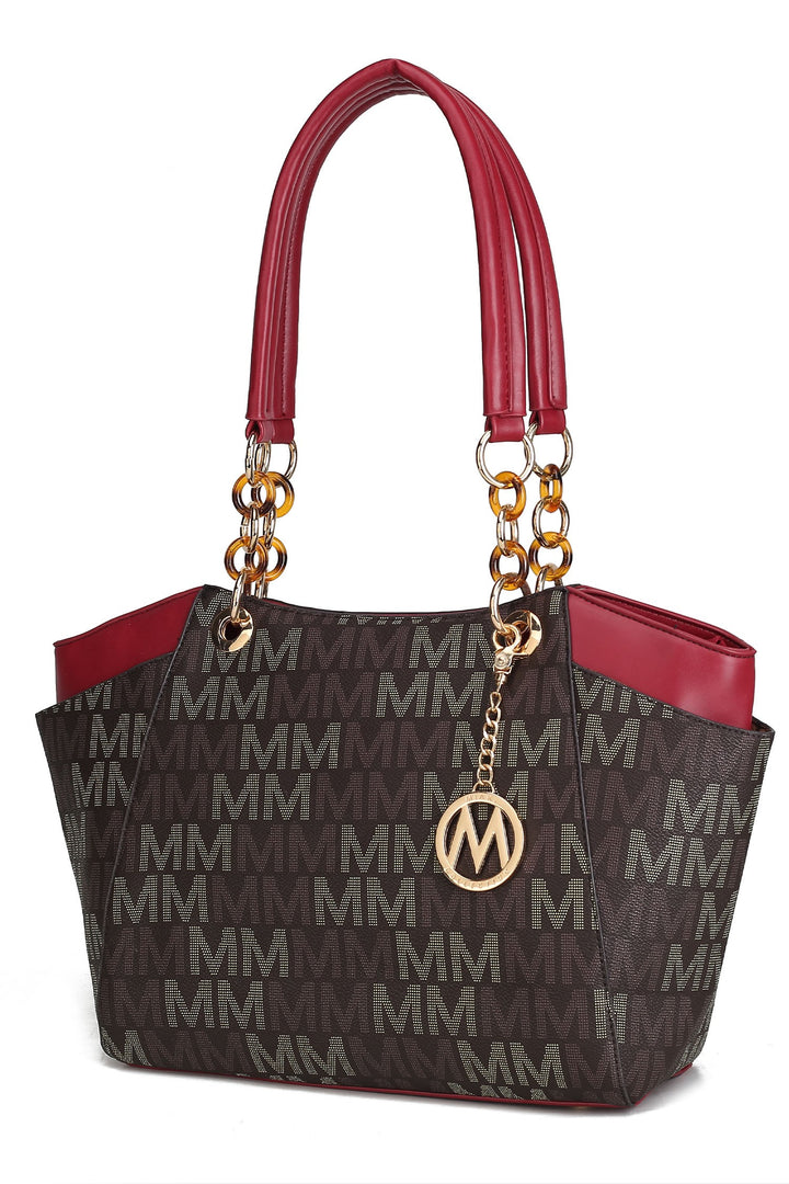Red Mkf Collection Cameron Tote Bag By Mia K
