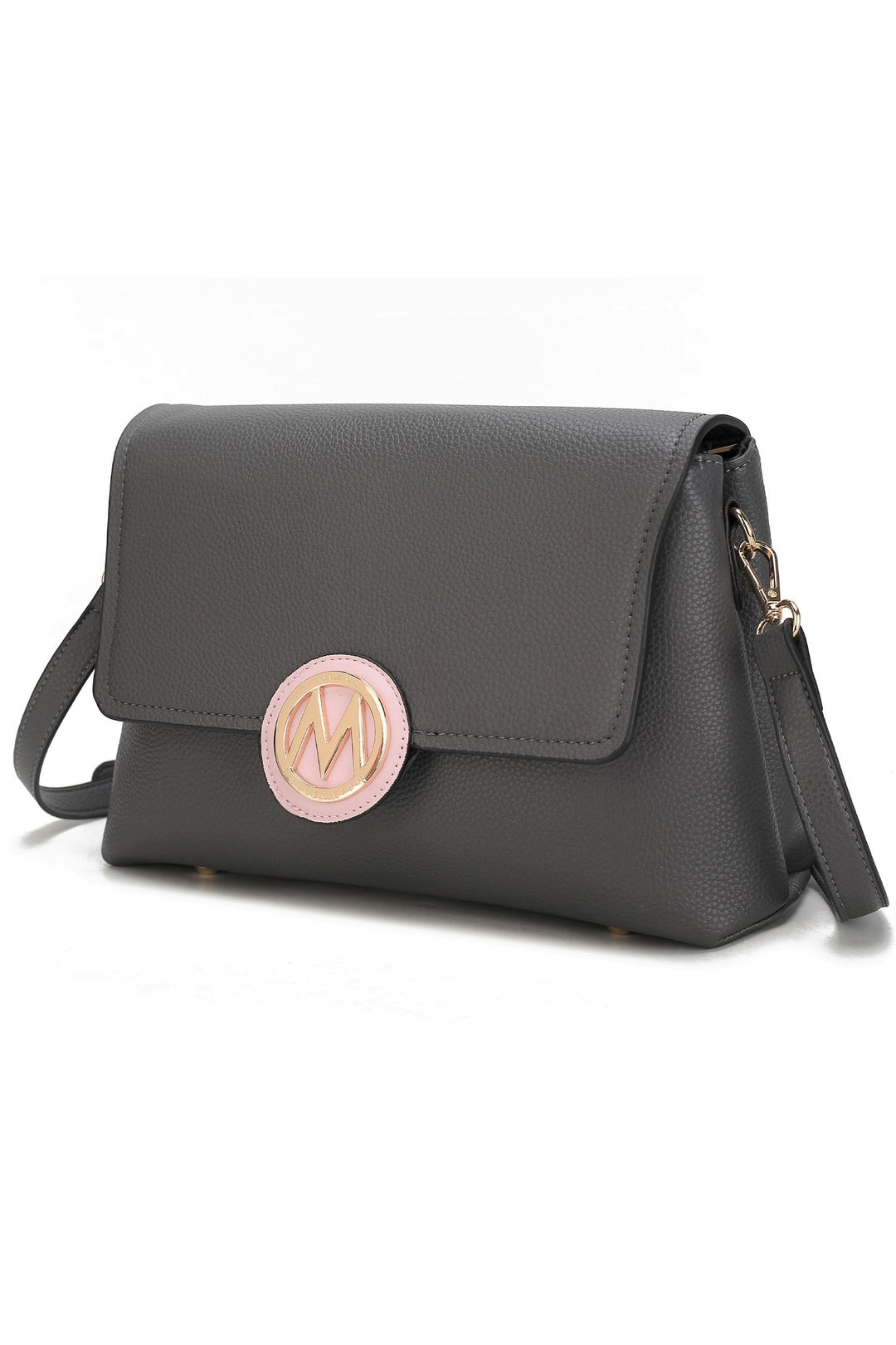 Taupe - Brown Mkf Collection Johanna Womens Crossbody Bag