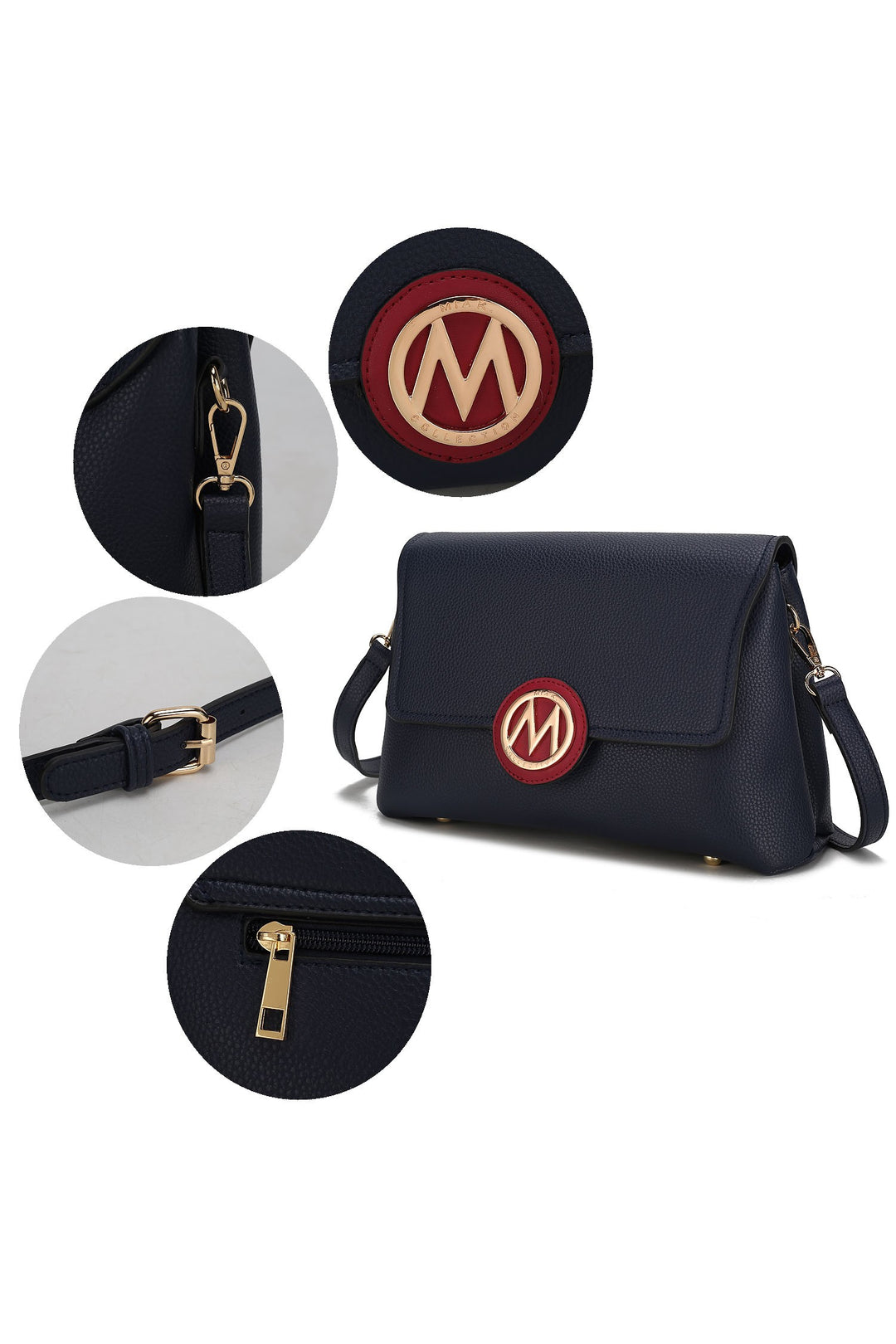 Mkf Collection Johanna Womens Crossbody Bag