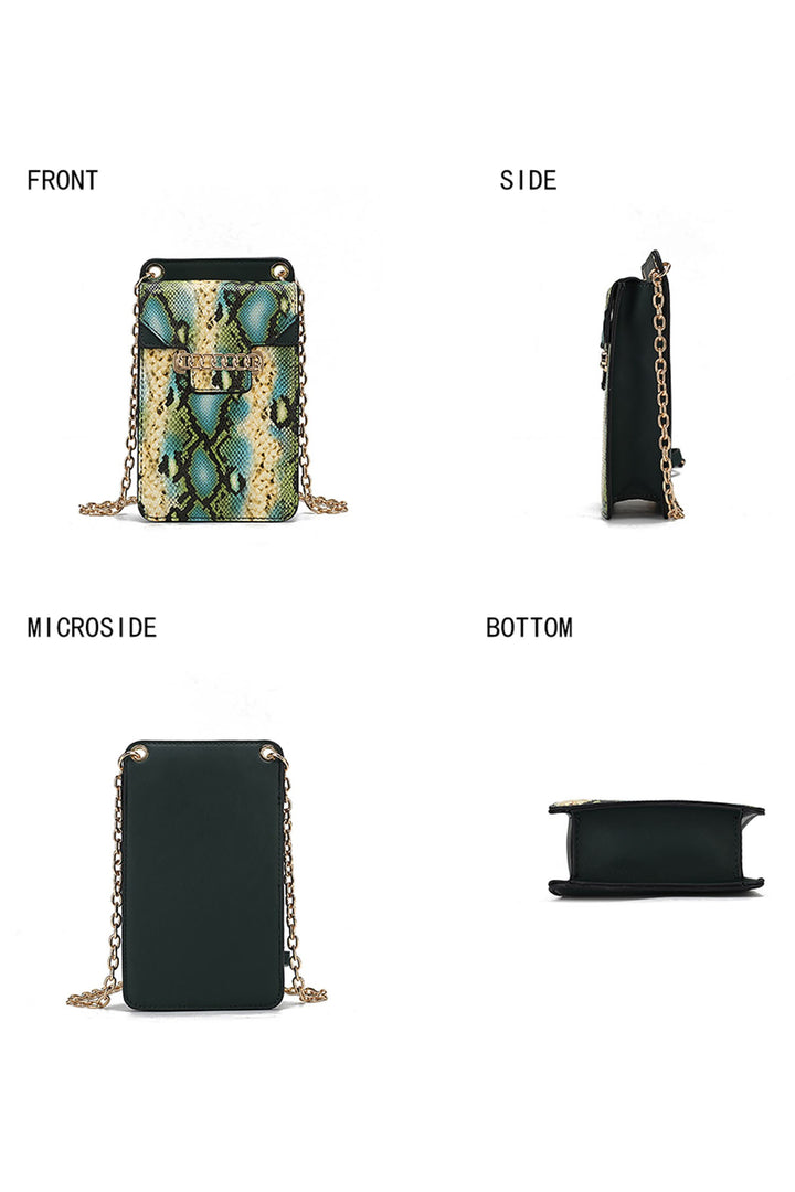 Mkf Collection Yael Womens Phone Crossbody Bag