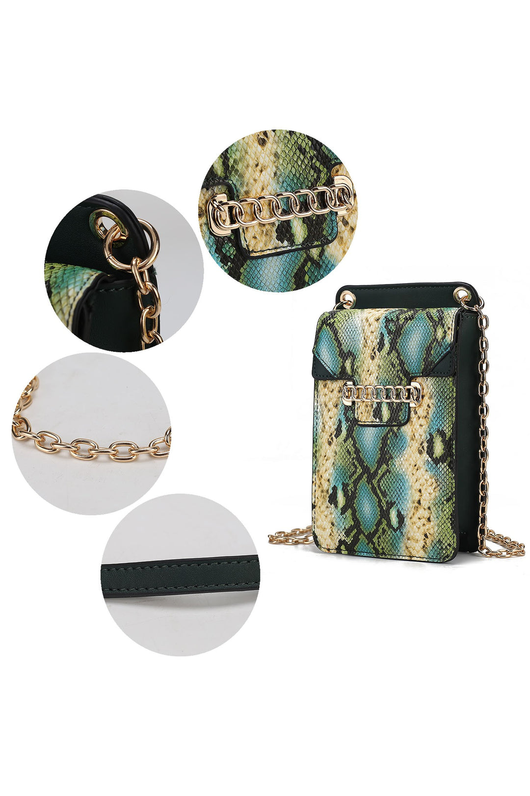 Mkf Collection Yael Womens Phone Crossbody Bag