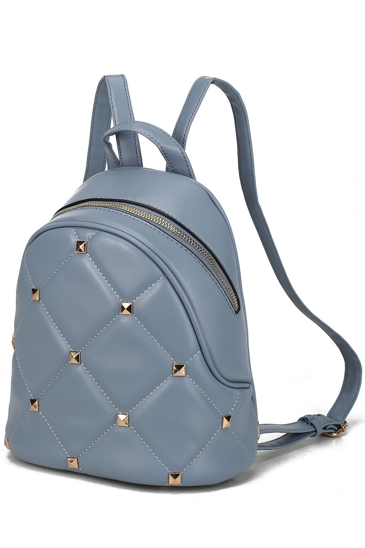 Khaki Mkf Collection Hayden With Studs Womens Backpack