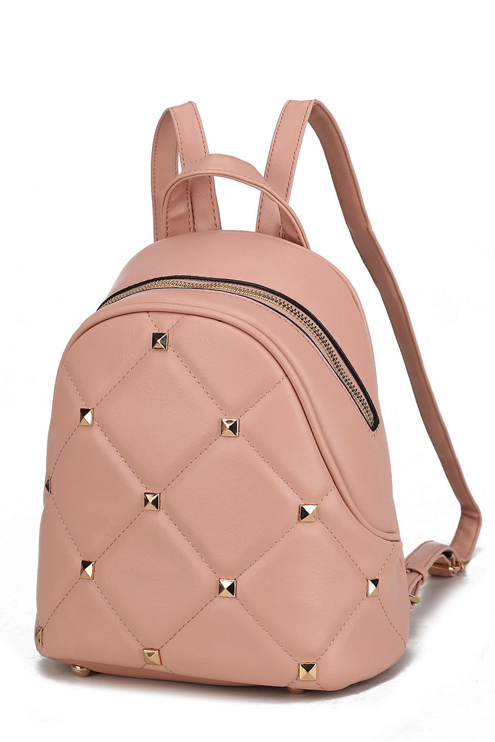 Red Mkf Collection Hayden With Studs Womens Backpack