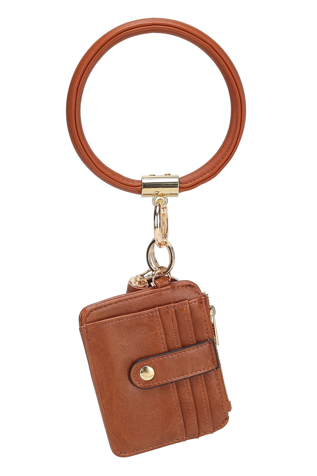 Mkf Collection Vegan Leather Bracelet Keychain