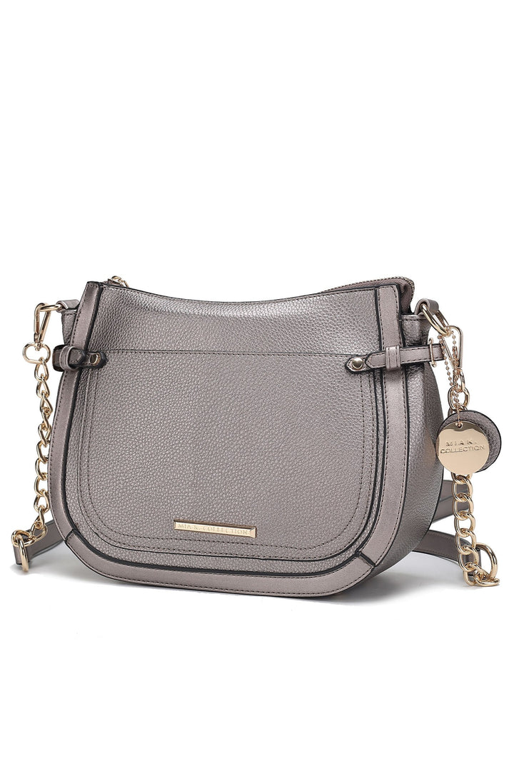 Pink Mkf Collection Raelynn Womens Shoulder Bag