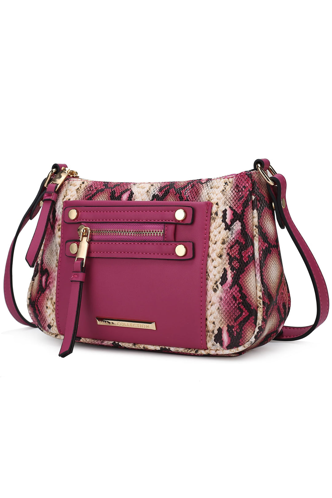 Mkf Collection Essie Snake Embossed Crossbody