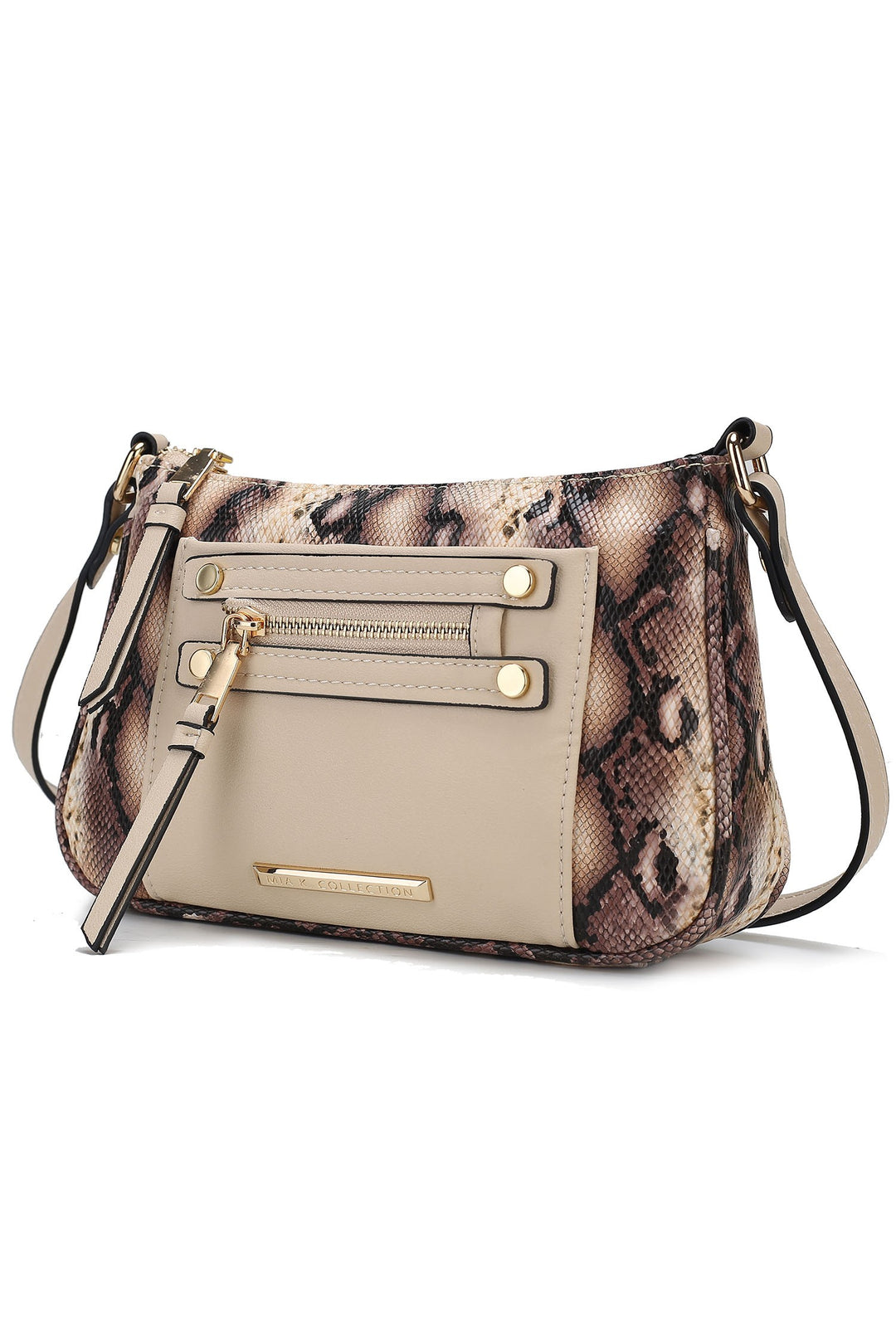 Mkf Collection Essie Snake Embossed Crossbody