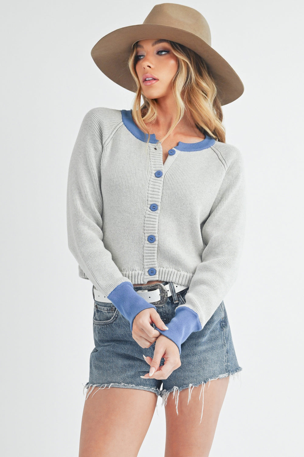 Ivory Meadow Sweater Cardigan