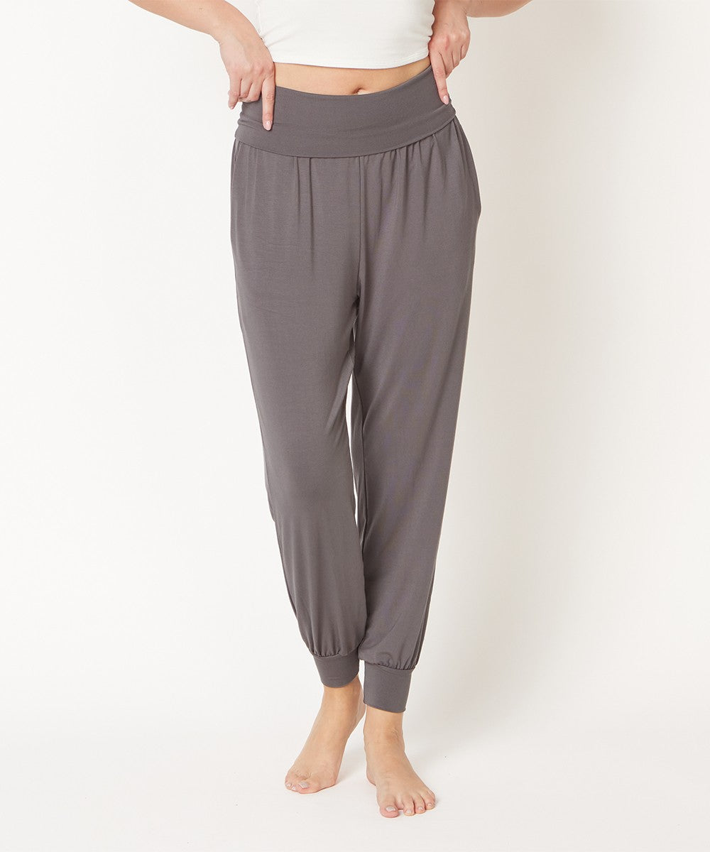 Dull Grey Sk Yoga Jogger New 1