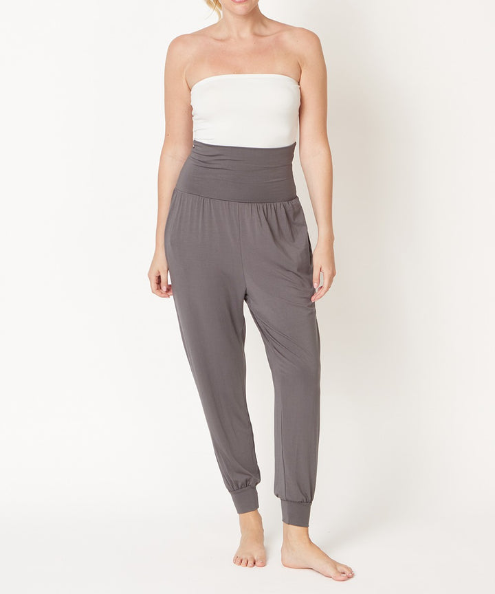 Dull Grey Sk Yoga Jogger New 1