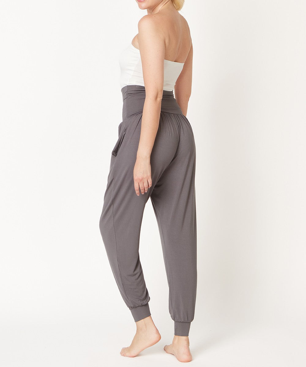 Dull Grey Sk Yoga Jogger New 1