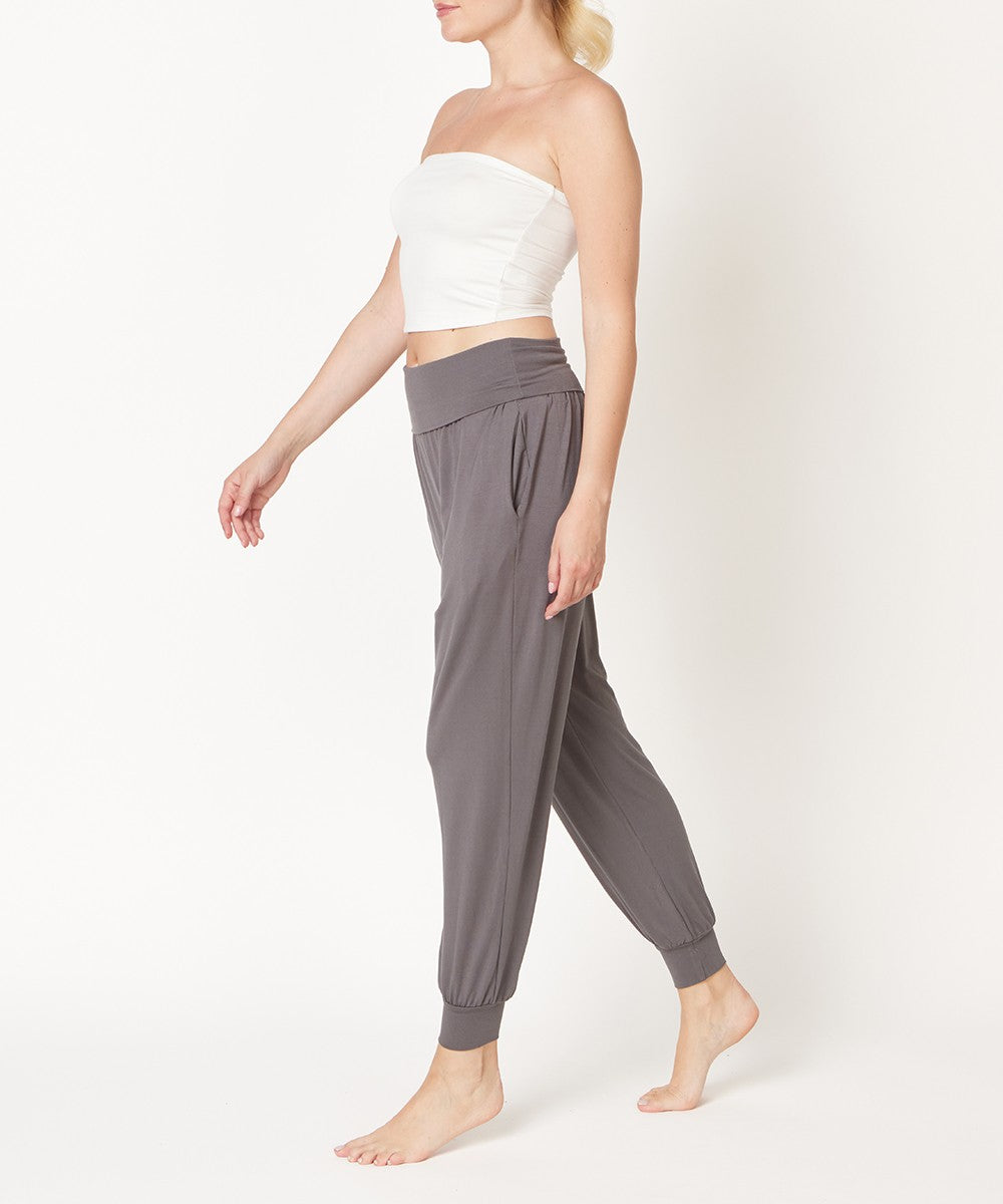 Dull Grey Sk Yoga Jogger New 1