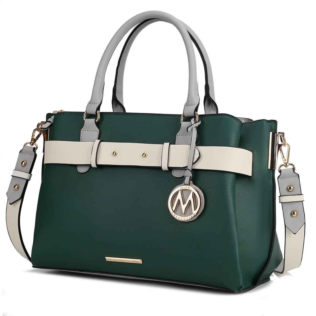 Mkf Jamie Womens Satchel Bag By Mia K
