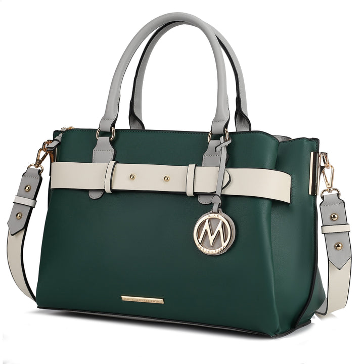 Mkf Jamie Womens Satchel Bag By Mia K