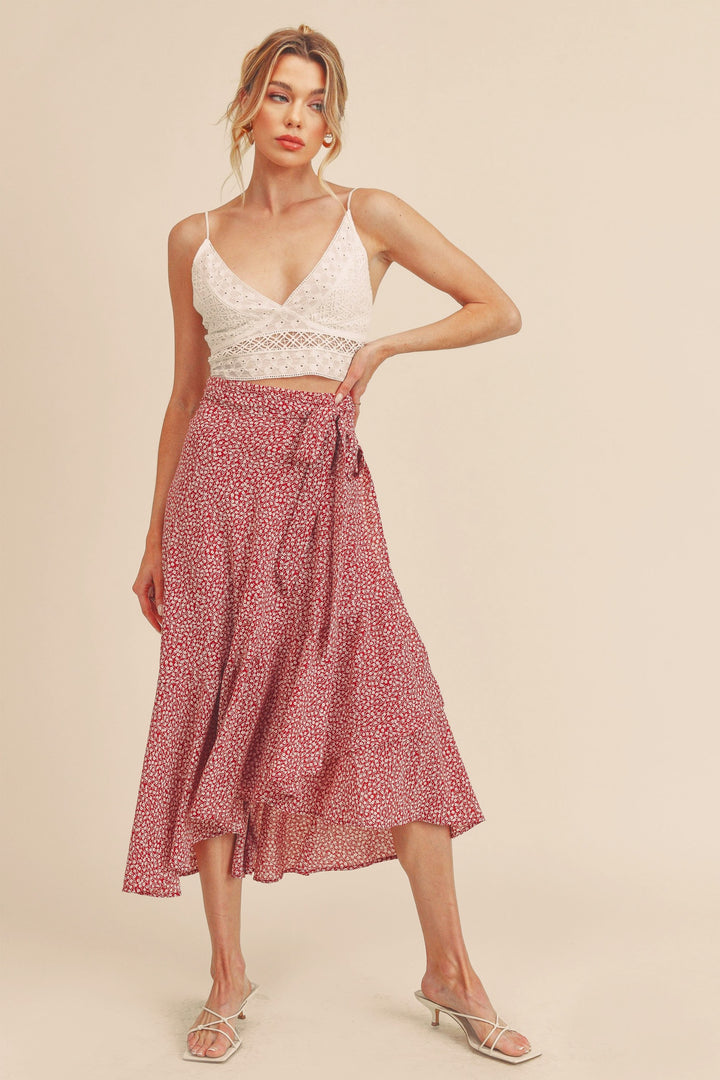 Green Cara Skirt