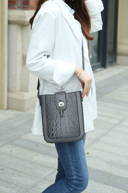 Black Mkf Molly Womens Crossbody By Mia K