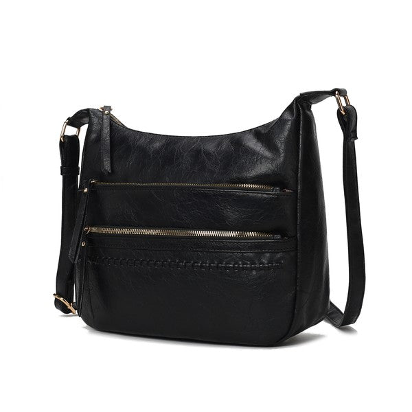 Brown Mkf Collection Oakley Women Shoulder Bag By Mia K