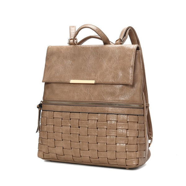 Mkf Alba Womens Backpack Bag By Mia K