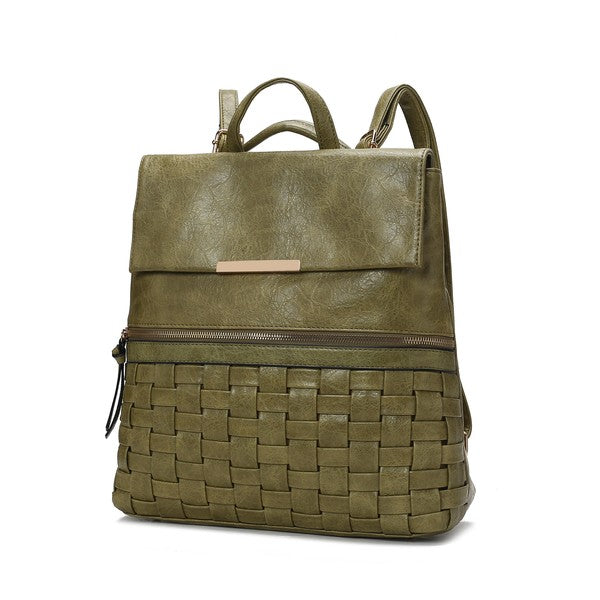 Mkf Alba Womens Backpack Bag By Mia K