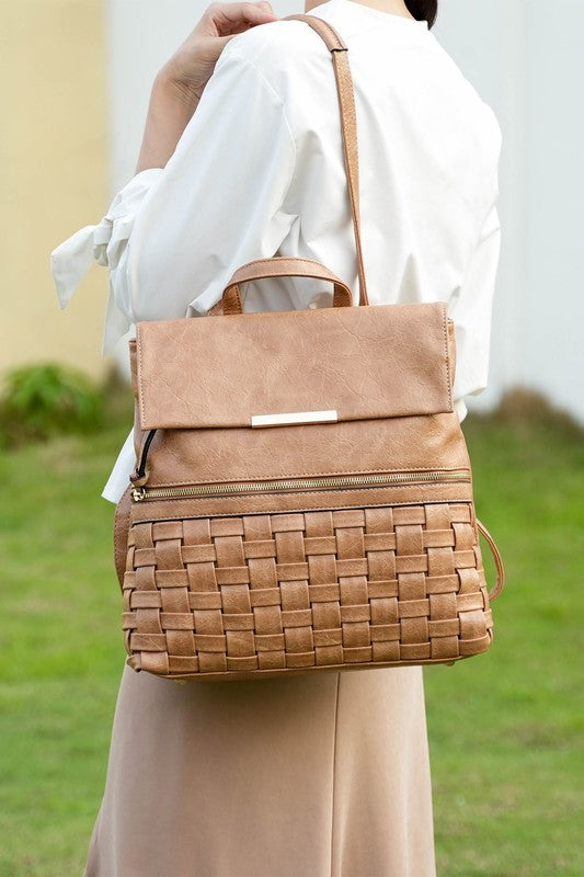 Mkf Alba Womens Backpack Bag By Mia K