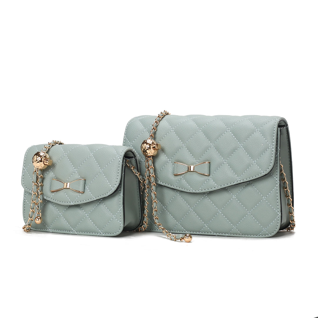 Mkf Blossom Womens Crossbody Set Bag By Mia K