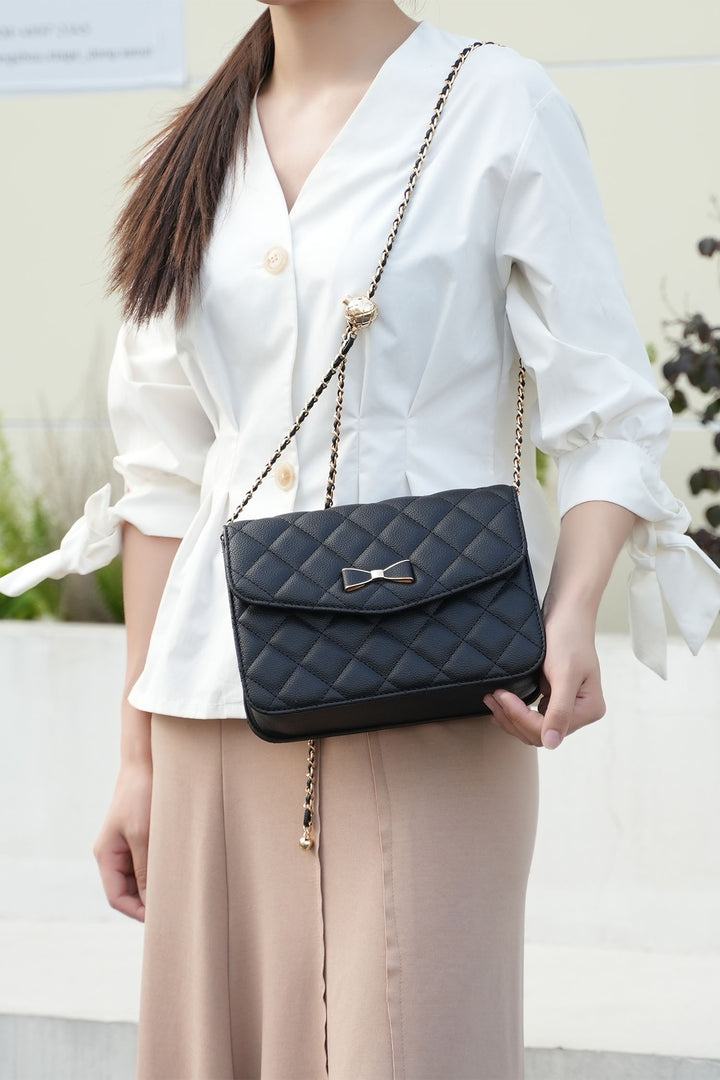 Brown Mkf Blossom Womens Crossbody Set Bag By Mia K