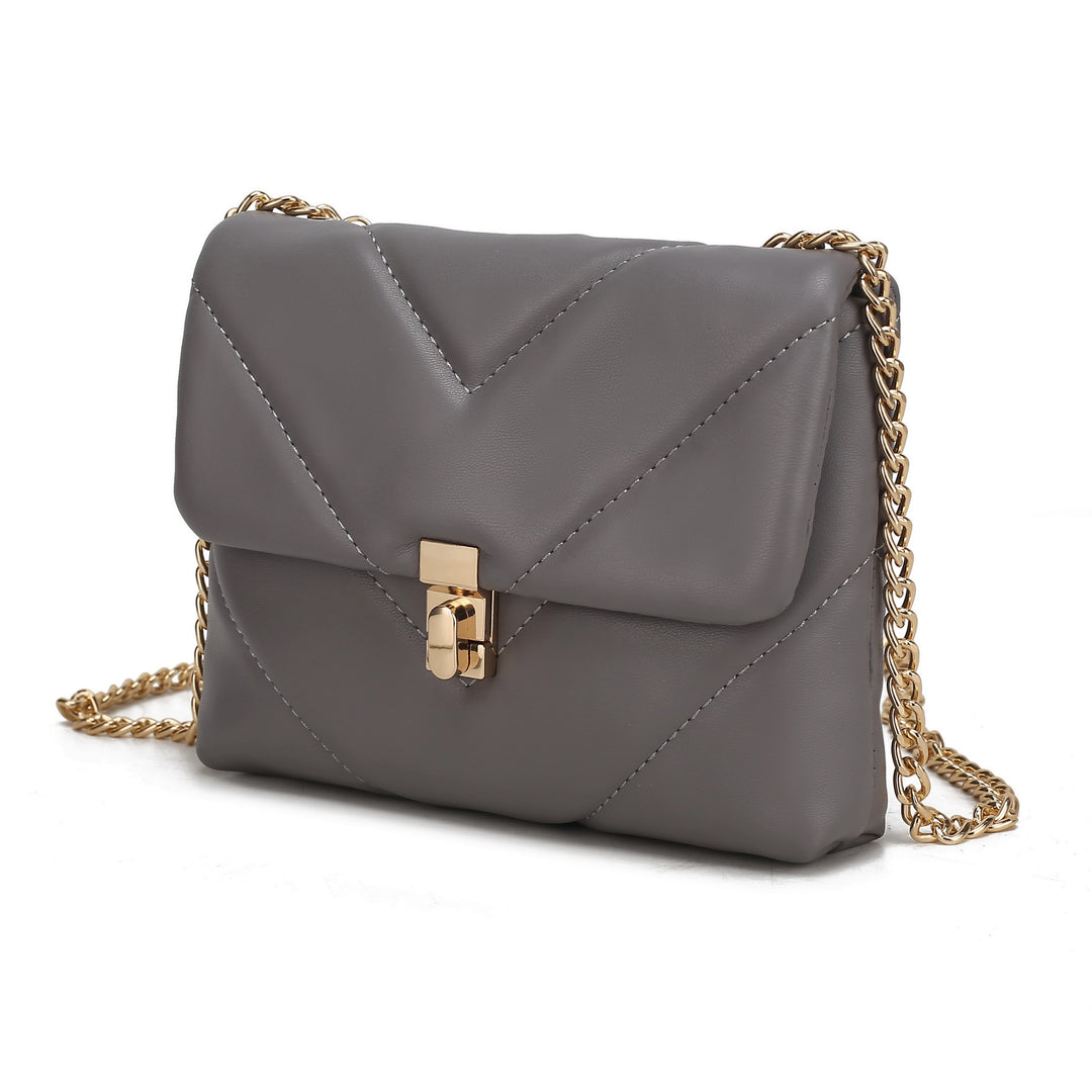 Taupe Mkf Collection Ellie Crossbody Bag By Mia K