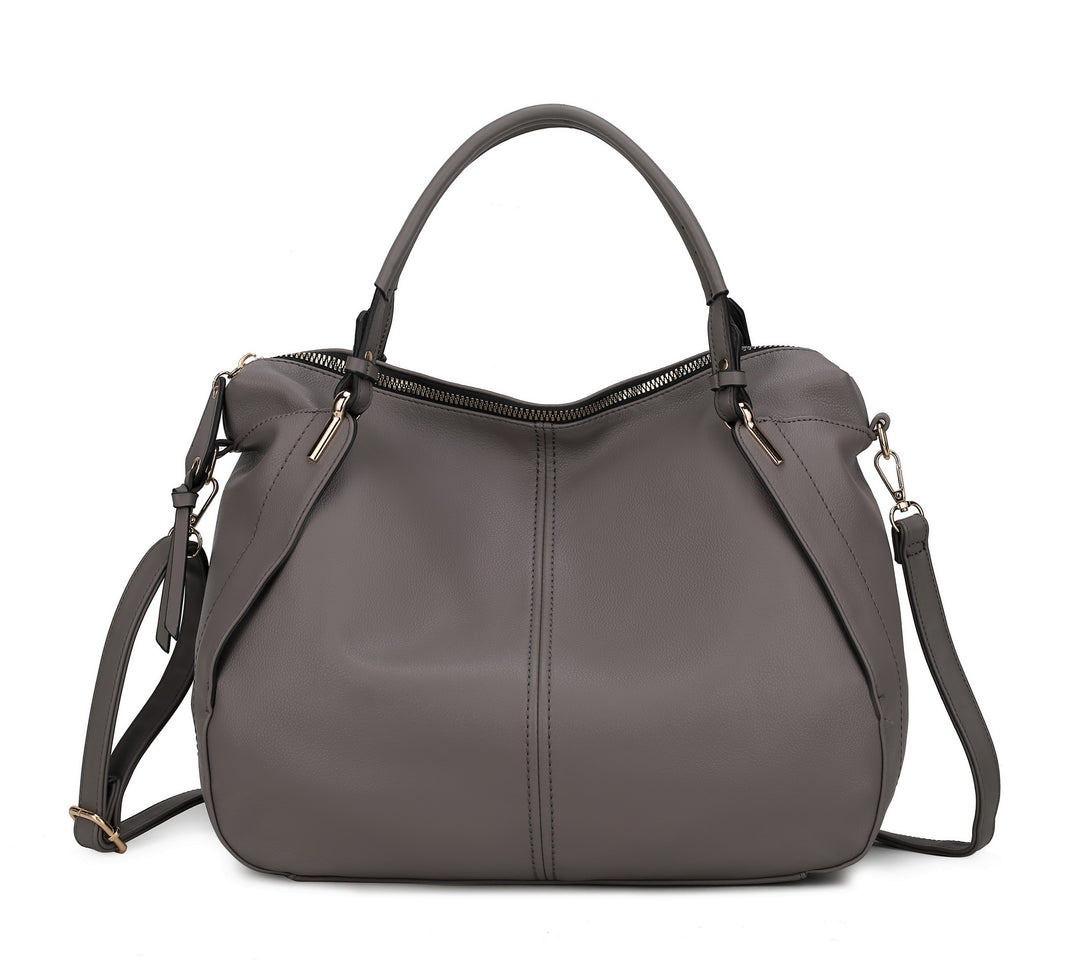 Grey Mkf Fiorella Weekender Duffle Bag By Mia K