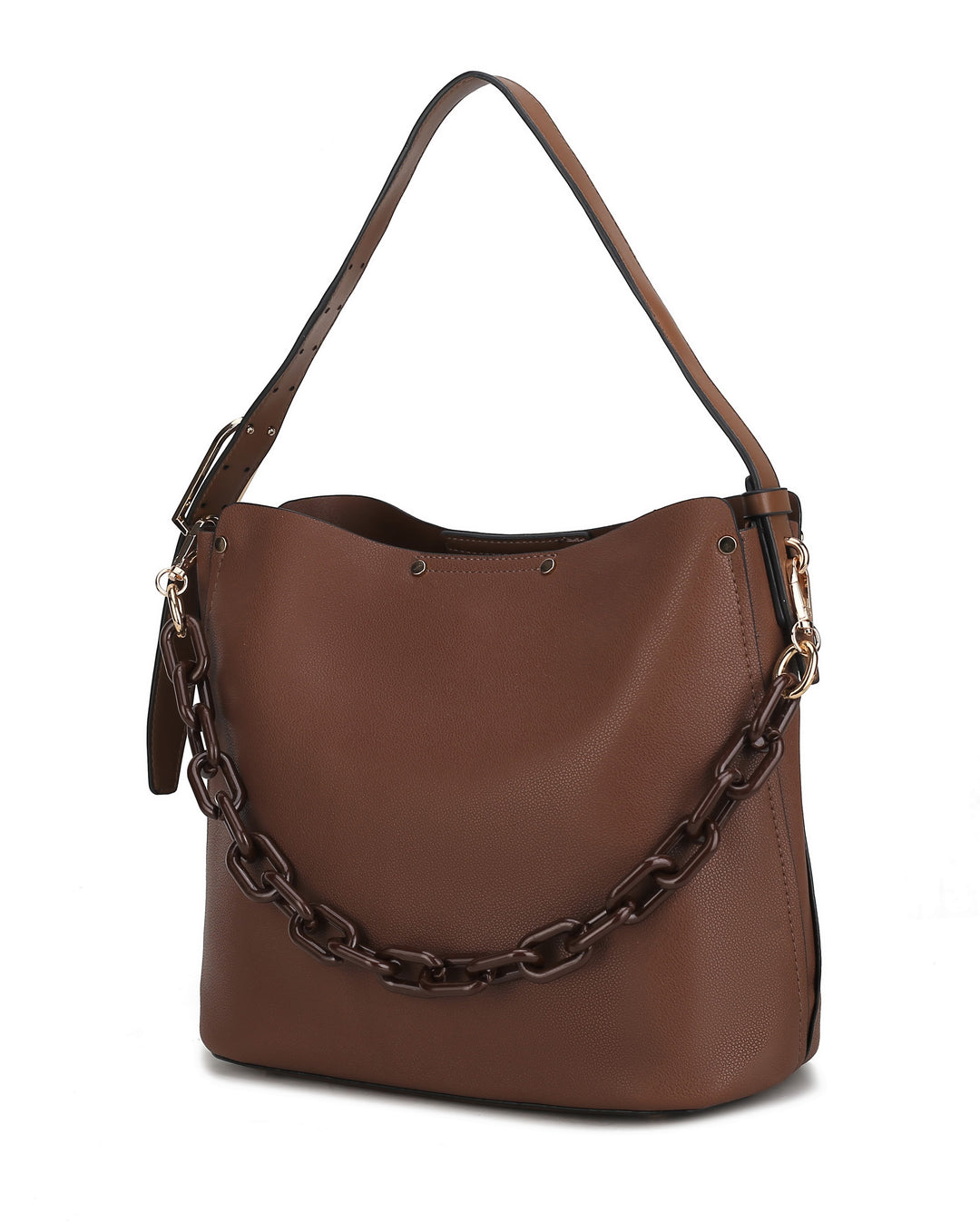 Grey Mkf Chelsea Hobo Shoulder Bag By Mia K