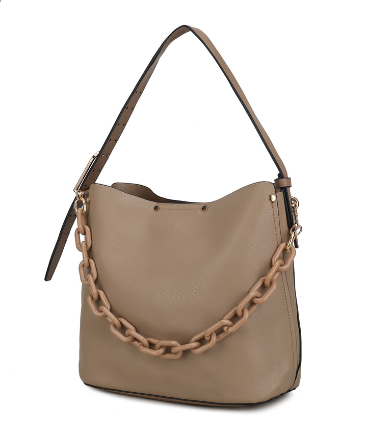 Red Mkf Chelsea Hobo Shoulder Bag By Mia K