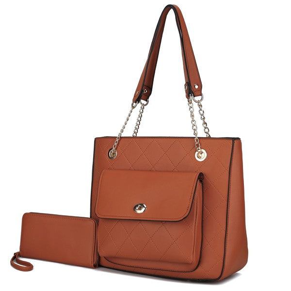 Mkf Jenna Womens Shoulder Bag By Mia K