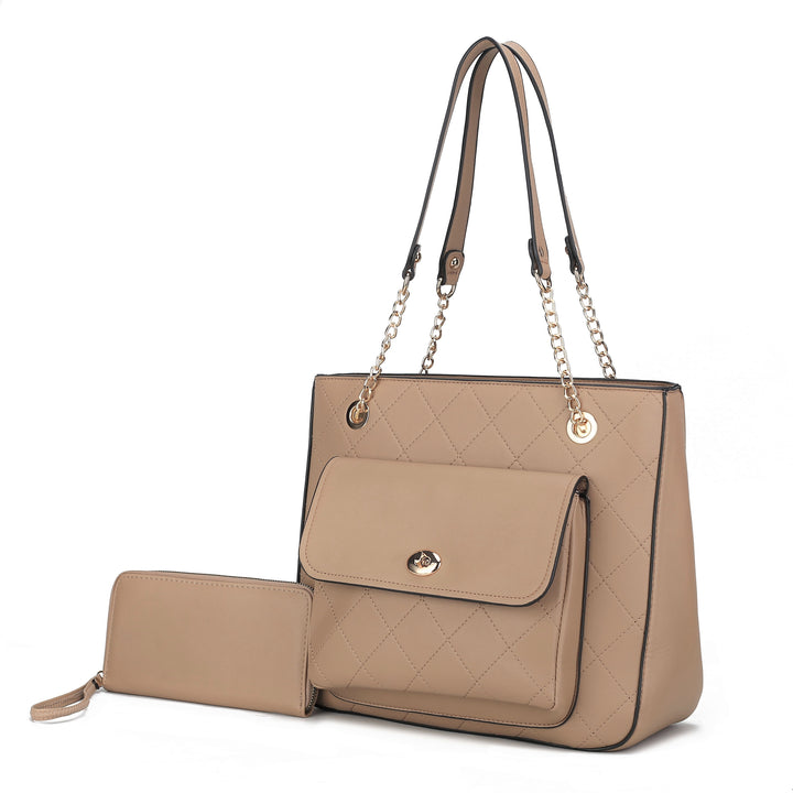 Mkf Jenna Womens Shoulder Bag By Mia K