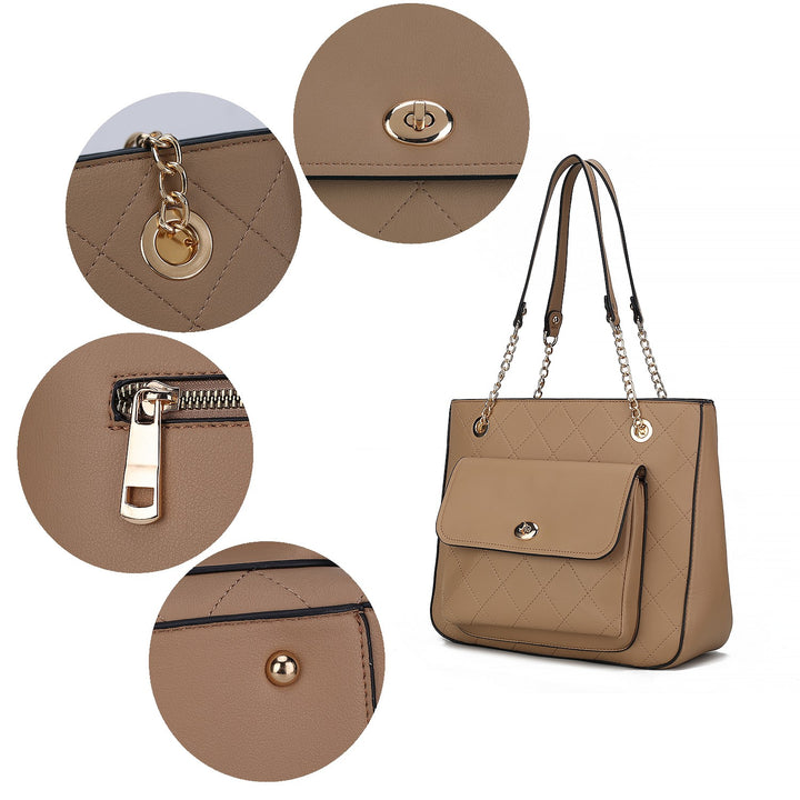 Mkf Jenna Womens Shoulder Bag By Mia K