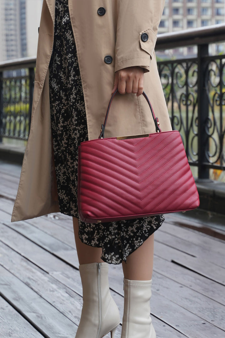 Mkf Dakota Womens Satchel Bag By Mia K