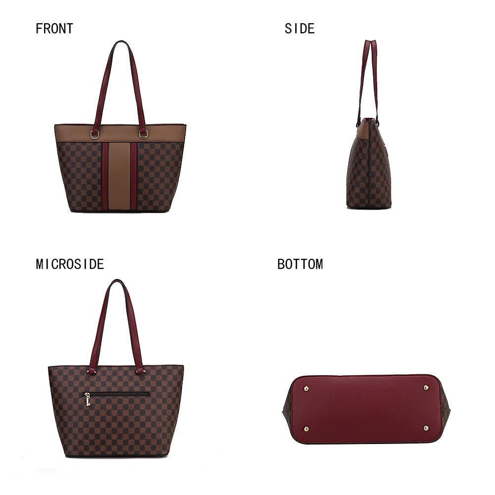 Mkf Fabiola Womens Tote Bag Wallet By Mia K