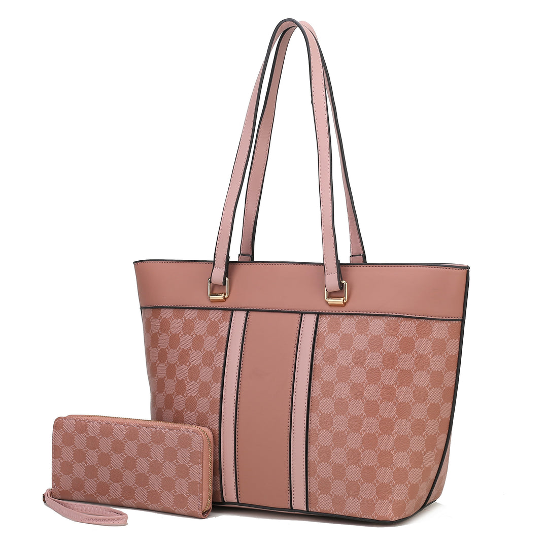 Mkf Fabiola Womens Tote Bag Wallet By Mia K