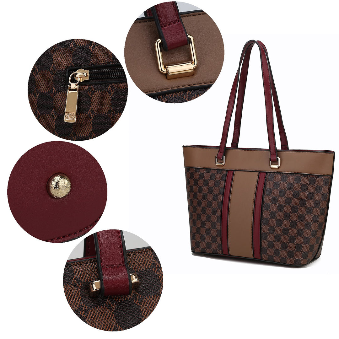 Mkf Fabiola Womens Tote Bag Wallet By Mia K